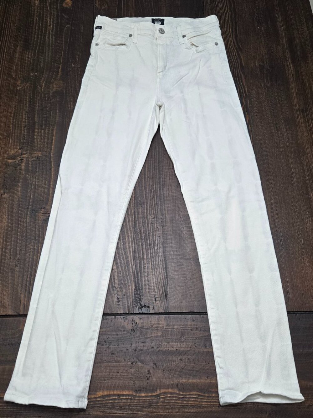 Citizens of Humanity Harlow High Rise Slim Ankle Blue Tie Dye Jeans Womens 26